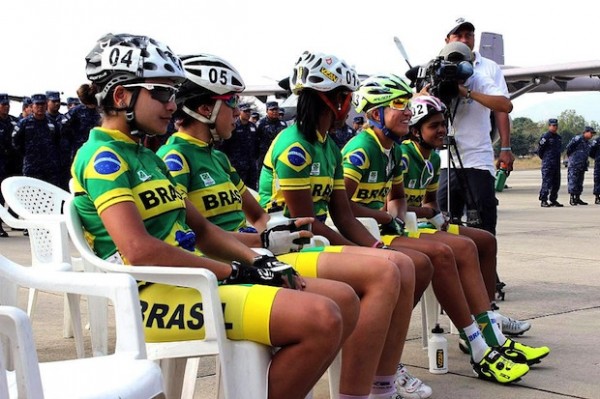 Seleção feminina de ciclismo de estrada Crédito: Divulgação